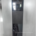 Customized exterior solid wood pivot door with black  handle